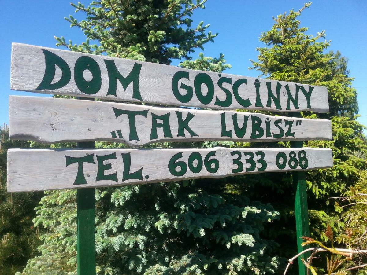 Pokoje Goscinne "Tak Lubisz" Gardna Wielka Екстериор снимка